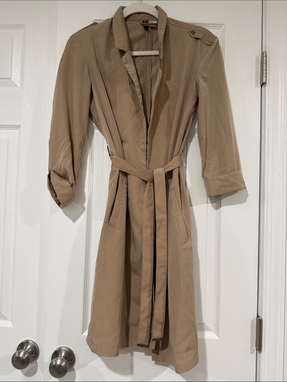 Divided by H&M Tan Belted Trench Coat